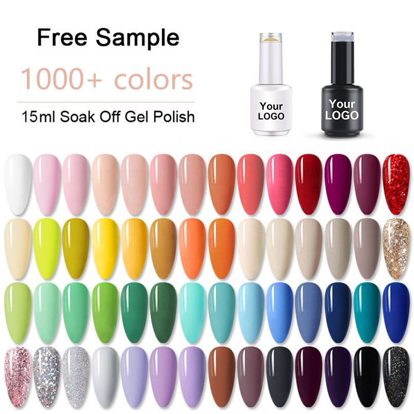 Gel polish manufacturer professional uv polish gel nail products color mixing hema free gel polish