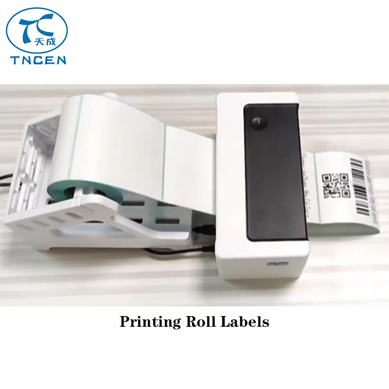 110 mm 4 x 6 Sticker Maker Machine Android Blue Tooth Thermal Label Printing Machine Shipping Printer