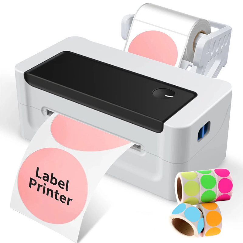 110 mm 4 x 6 Sticker Maker Machine Android Blue Tooth Thermal Label Printing Machine Shipping Printer