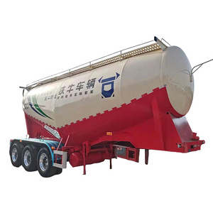 powder material transport bulker silo carrier bulk cement tank semi truck trailer for sale