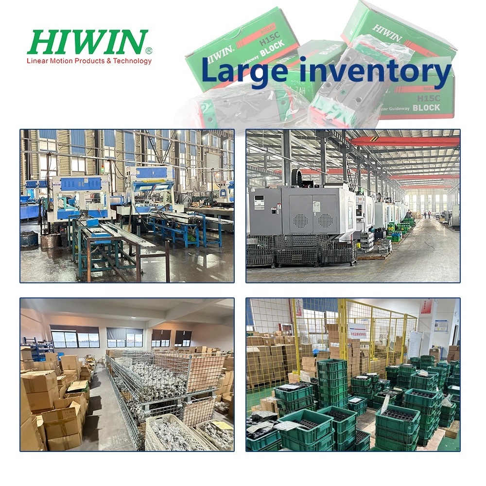 100% Original Taiwan HIWIN linear rail  HGH15 HGH20 2000mm Guideway Block  CNC Machine 25mm Heavy Duty Linear Guide