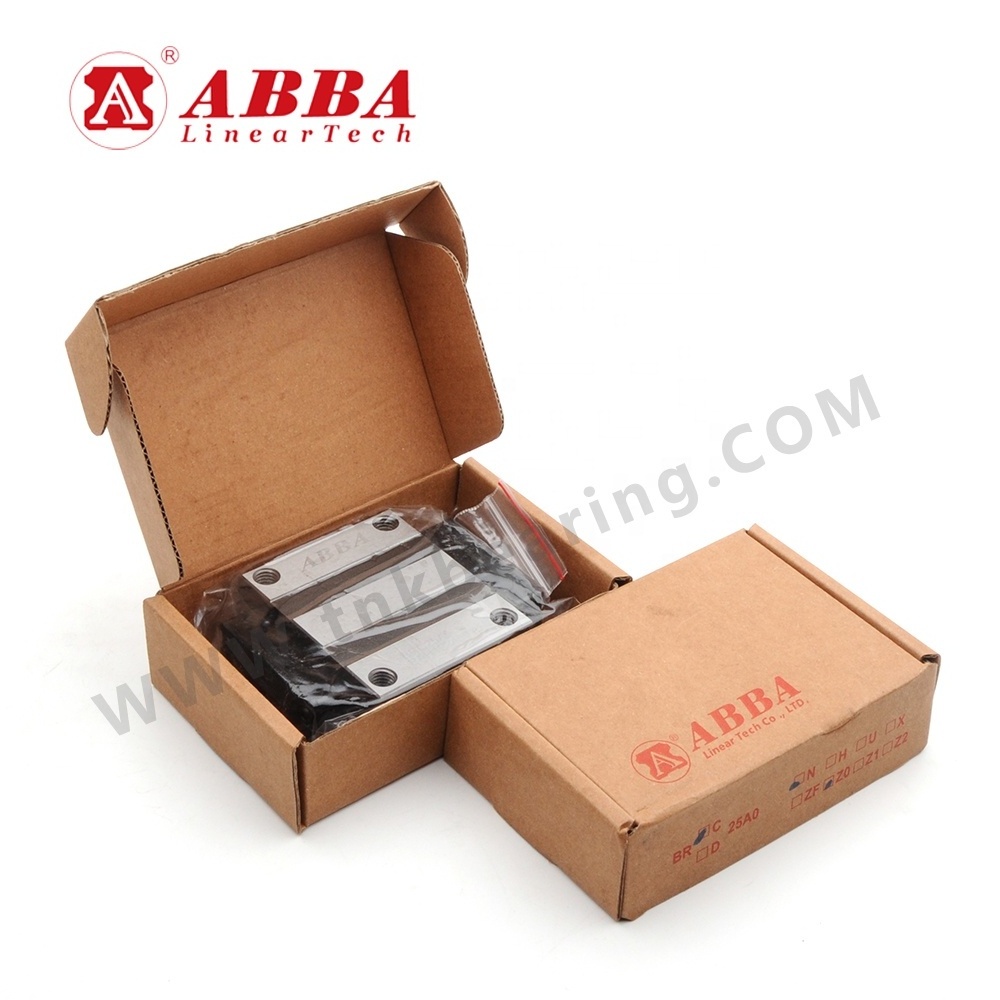 10000% ABBA Bearings BRC15A0 BRC20A0 BRC25A0 BRC30A0 BRD35A0 BRD45A0 BRD30A0 BRC30LA BRC30LA Linear Guide Block Rail BRS20 BRS30