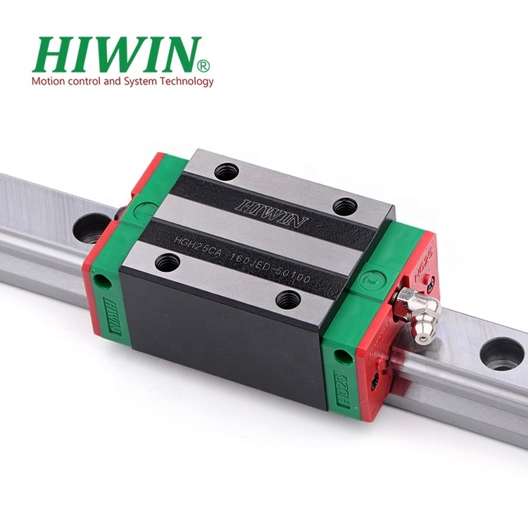 Taiwan HIWIN HGH25CA HGR25 Block H25C 25 HGH25 Bearing Linear Guide Rail