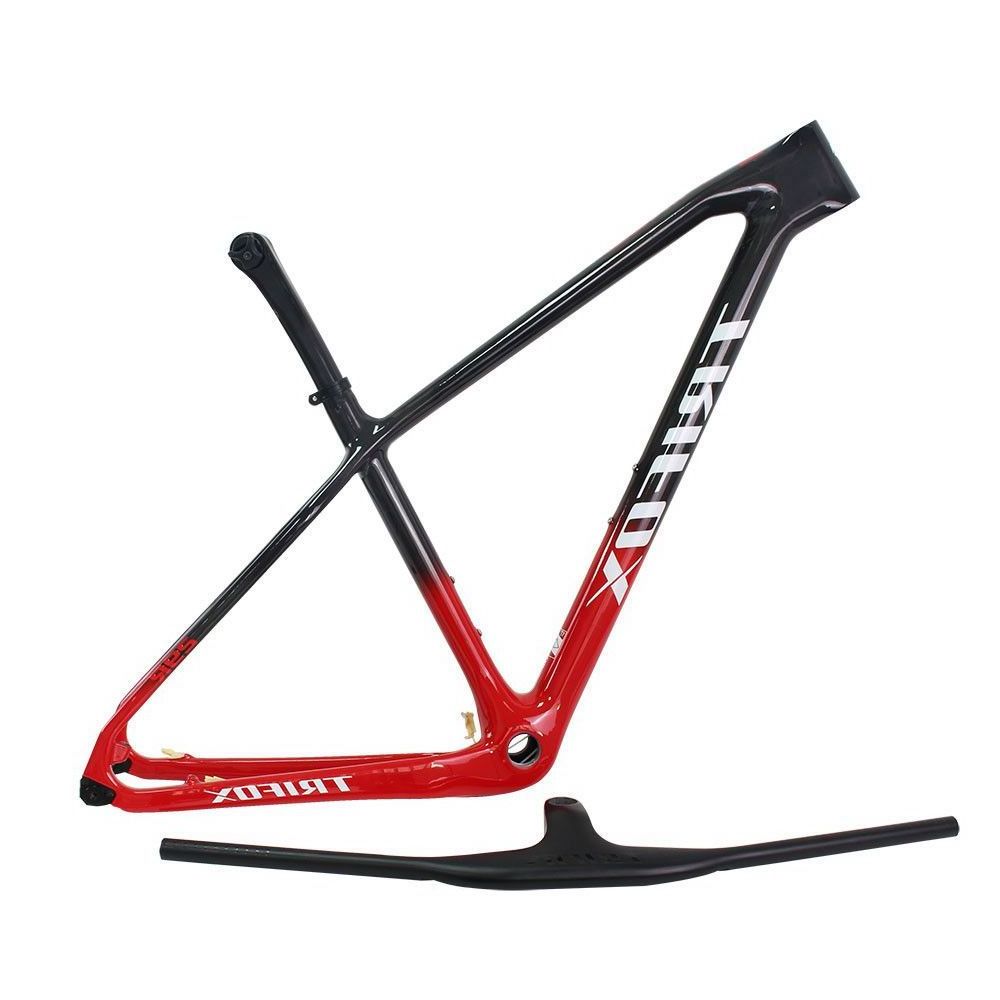 OEM 29 inch Carbon Mountain Hardtail bike frame with thru axle 148*12 carbon mtb frameset