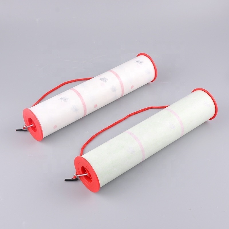 Large Hanging Sticky Flies Catcher Adhesive Paper Fruit Fly Glue Roll Trap