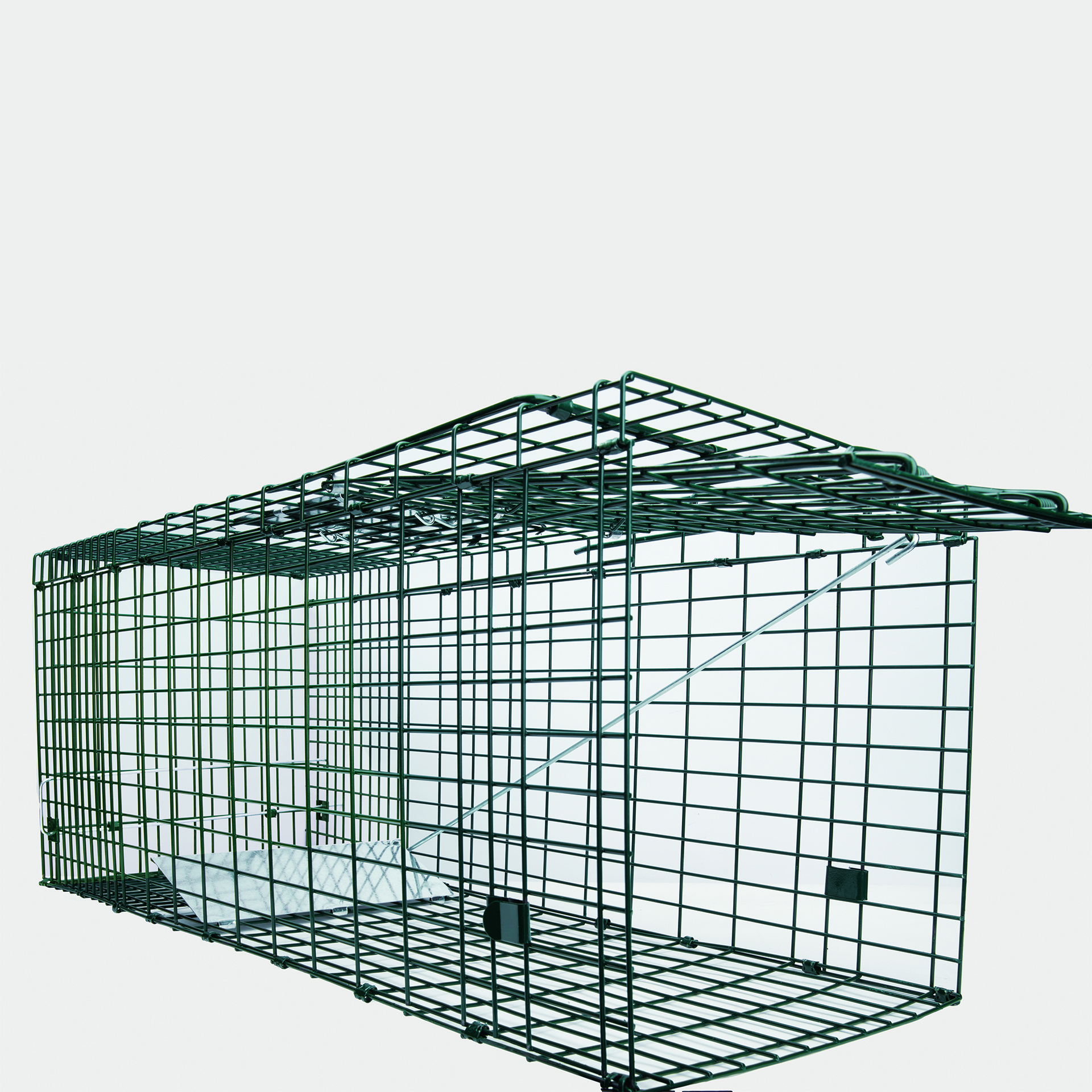 Automatic Live Cat Trap Animal Repeller Collapsible Multi Catch Cat Cage Trap