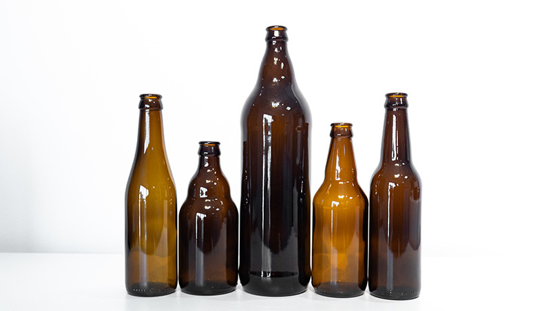 Home Brewing Glass Airtight Rubber Seal 16 Oz Empty Swing Top Beer Glass Bottle With Swing Cap