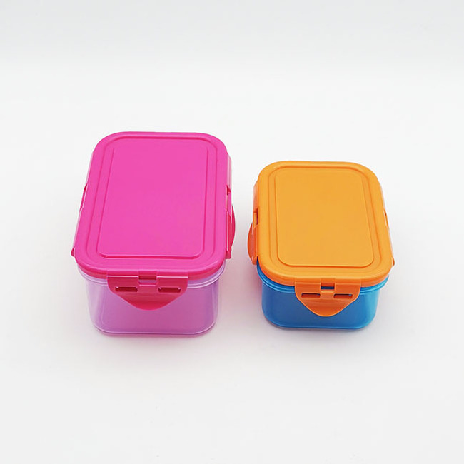 Plastic Airtight lock and lock microwave gift lunch box lock clip sealed storage container