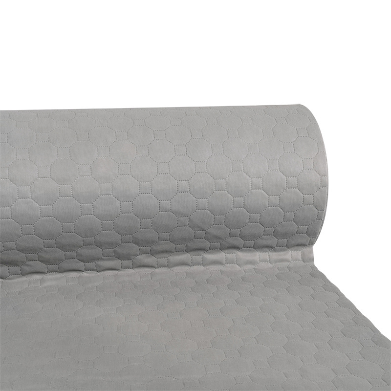 Mattress sofa bottom use fire retardant 100% pp perforated non woven fabric  anti skid non woven  fabric roll