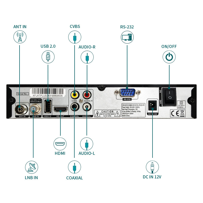 XFLAT PLUS TG-PLUS9 Combo dvb-t2 DVB-TDVB-T2/T Receiver TT PRO TV Box HD  , DVB S2 + T2 COMBO hot Africa