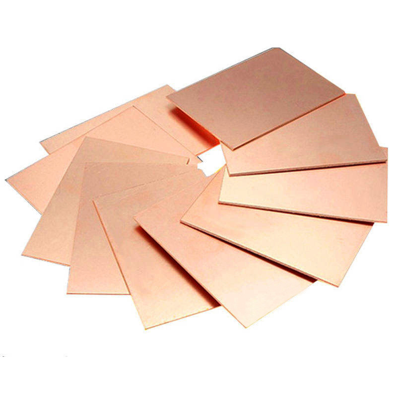 China factory low price copper sheets ASTM T2 H65 H62 C1100 C1220 C2400 C2600 Brass Copper Plate