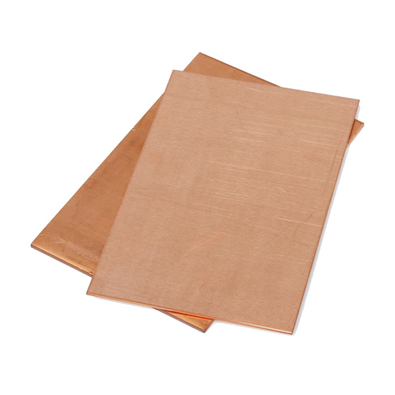 China factory low price copper sheets ASTM T2 H65 H62 C1100 C1220 C2400 C2600 Brass Copper Plate