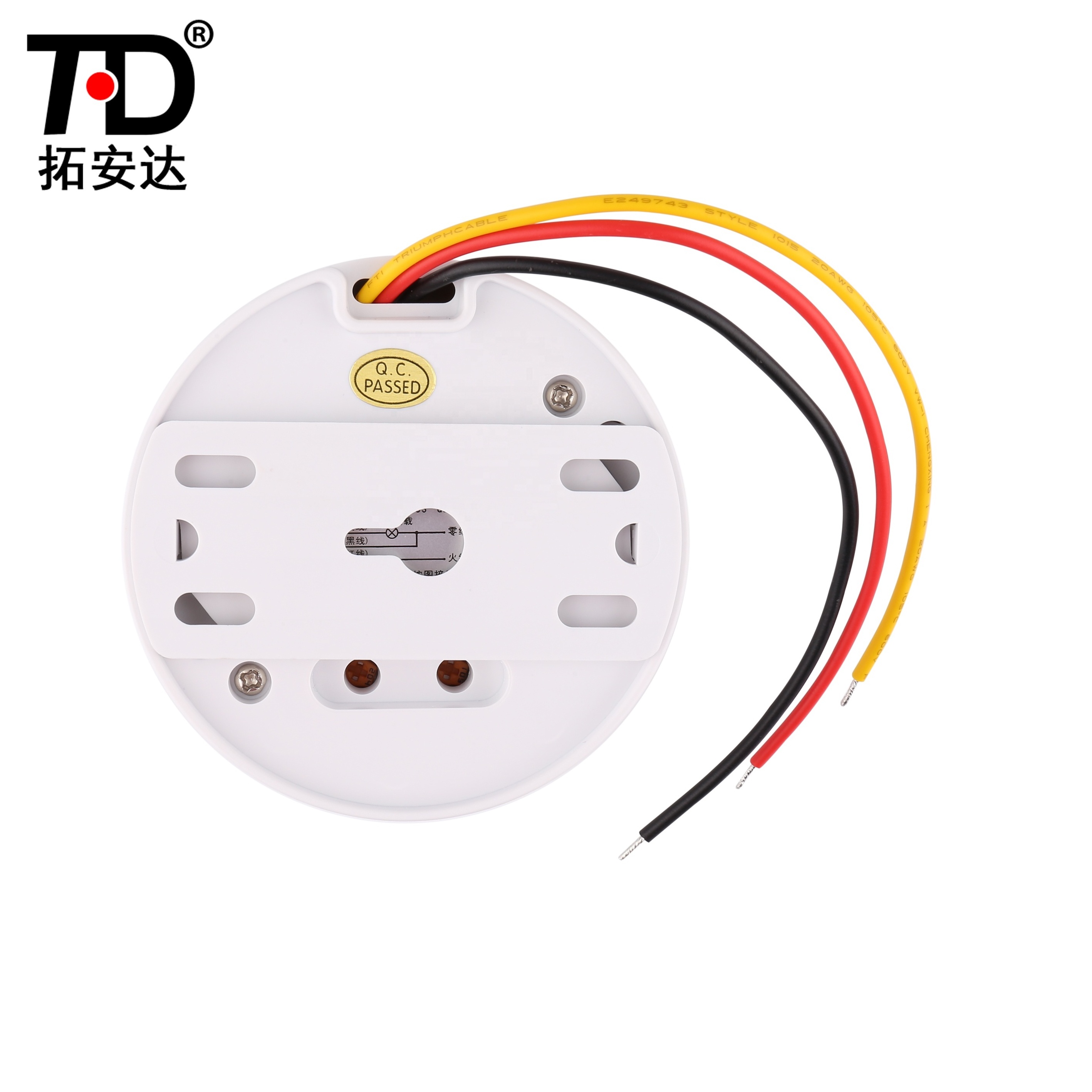 TOADA K218D Ceiling Mount Occupancy Sensor 24v PIR Motion Sensor Switch High Sensitive Movement Detector Light Switch