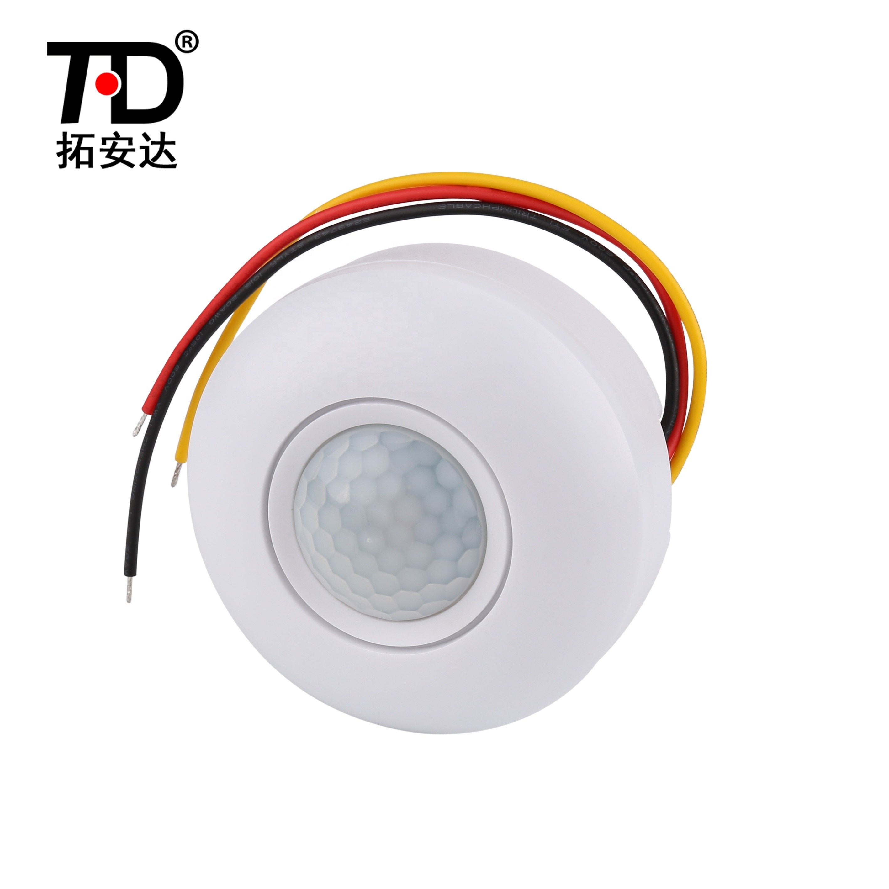 TOADA K218D Time delay light sensor sensitivity ceiling mounted motion sensors PIR Motion Sensor Switch Motion Detector