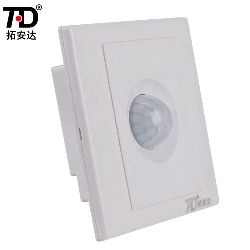 T28AR Body infrared motion sensor switch detector wall motion sensor light switch motion Infrared induction sensor switch