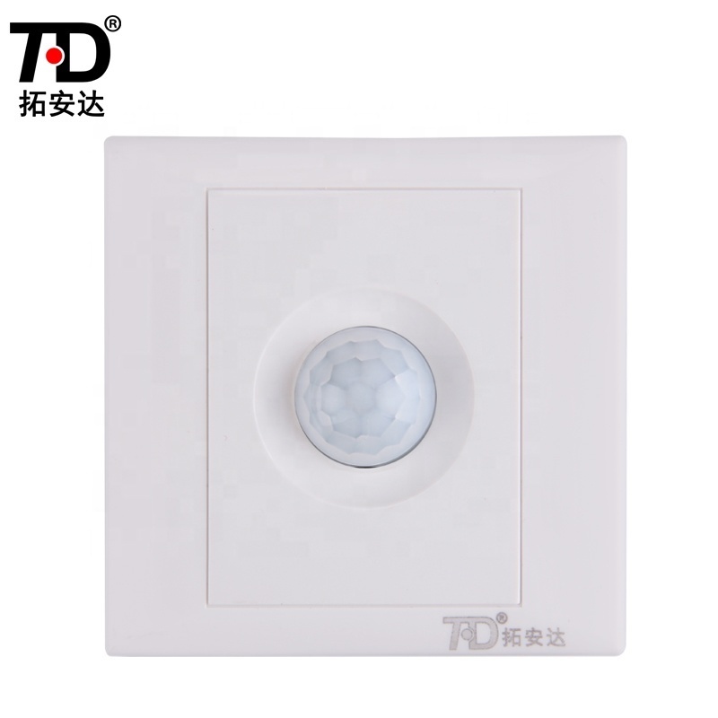 T28AR Body infrared motion sensor switch detector wall motion sensor light switch motion Infrared induction sensor switch