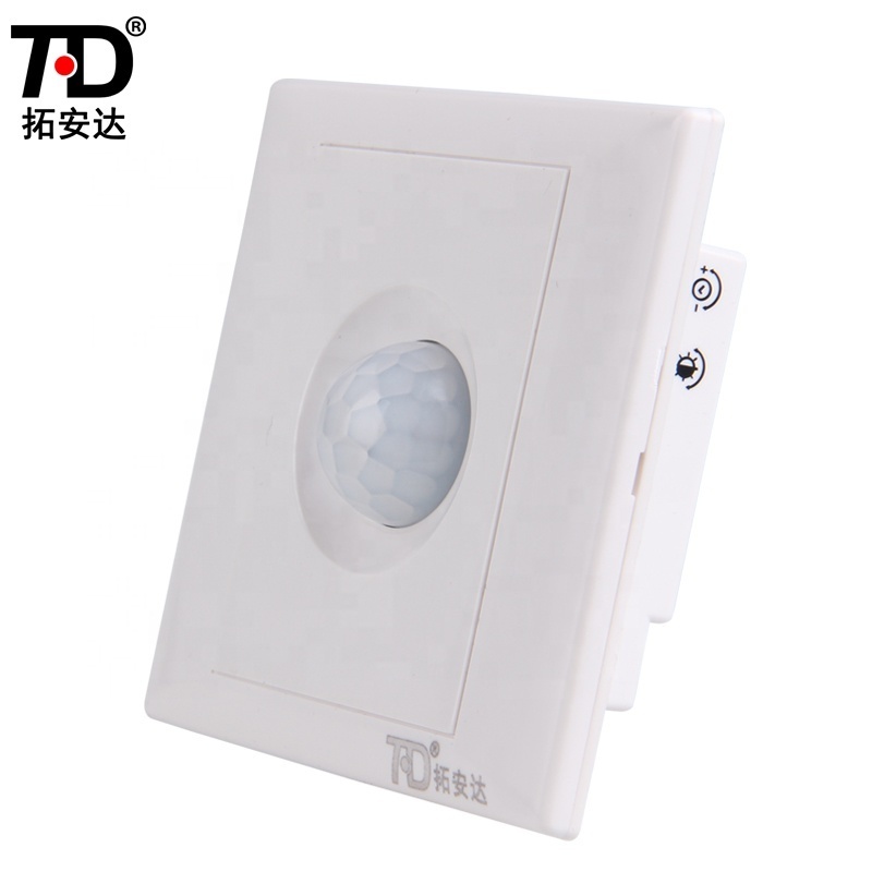 T28AR Body infrared motion sensor switch detector wall motion sensor light switch motion Infrared induction sensor switch