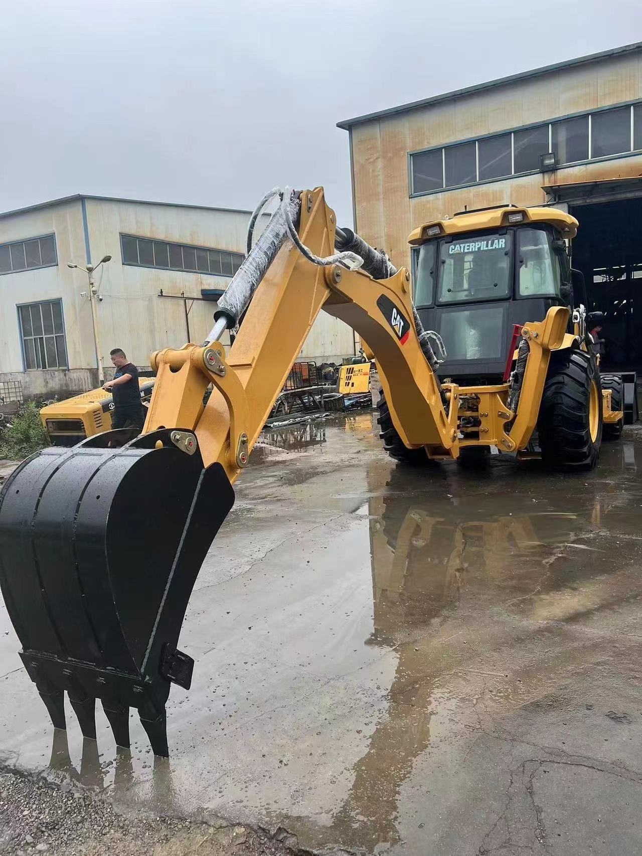 Used 416E Beckhone  Loader towable backhoe excavator Disesl Engine  Stock Available atv towable backhoe excavator for sale UK