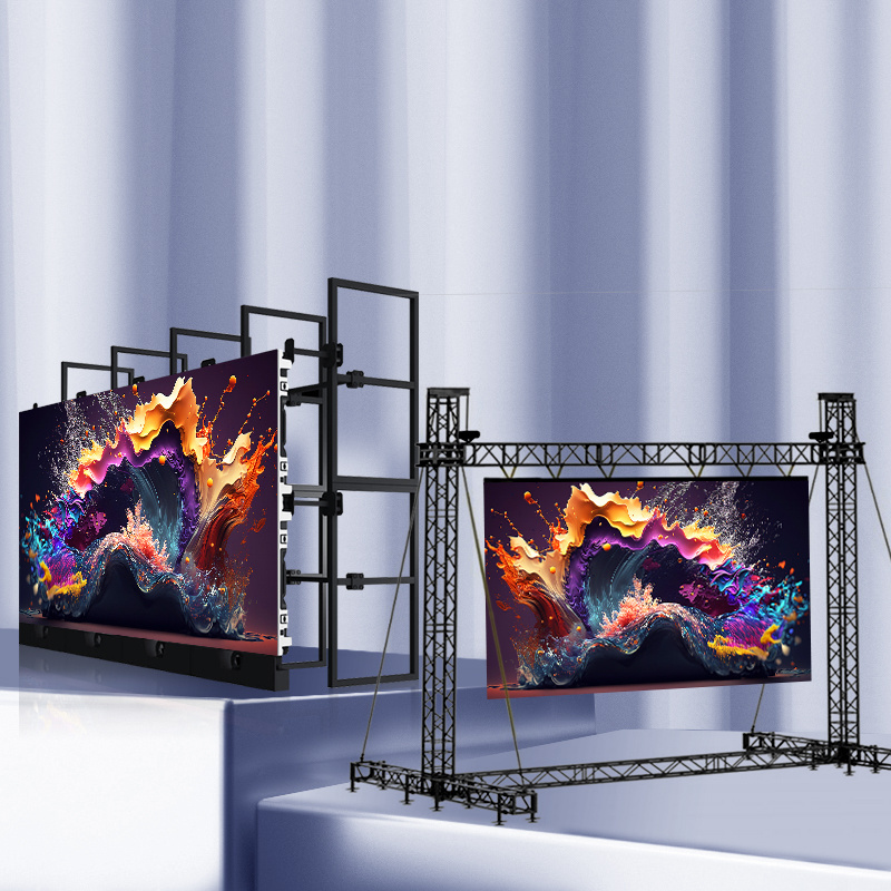 P2.604 P2.9 P3.91 Pantalla LED Video Wall Panel 500x500 Die Casting Aluminum Cabinet Indoor Outdoor Rental Led Screen Display