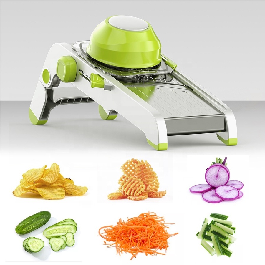 professional adjustable kitchen vegetable chopper mandoline vegetable slicer cutter safe slice mandoline slicer