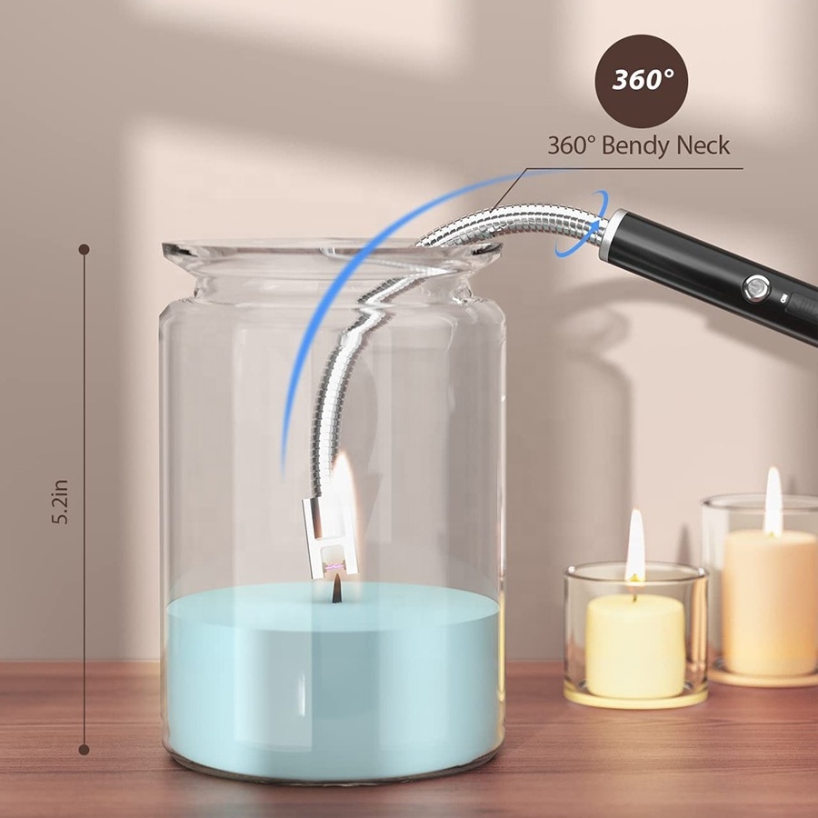 Wholesale usb electric rechargeable candle lighter