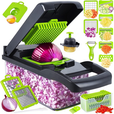 Multifunctional carrot potato onion vegetable slicer kitchen manual hand vegetable cutter mandolin slicer vegetable chopper