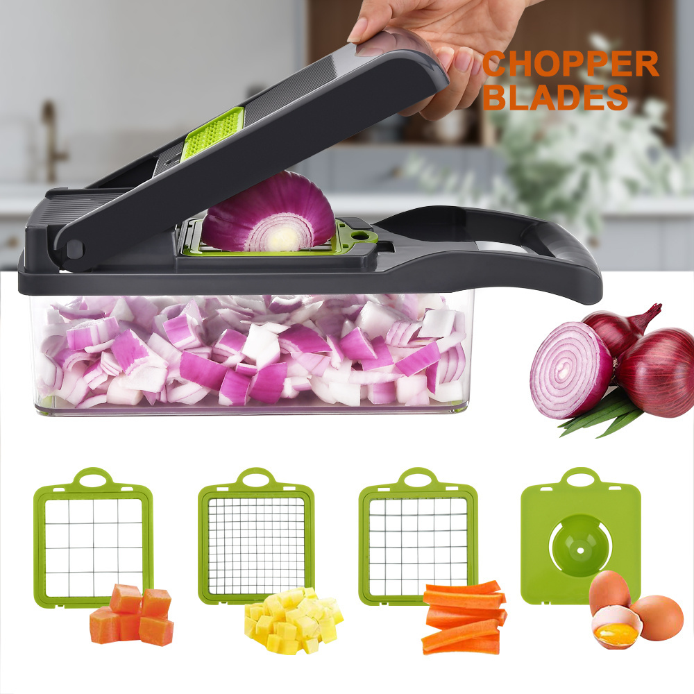 Multifunctional manual mandolin slicer vegetable cutter slicer shredder dicer vegetable onion slicer cutter vegetable chopper