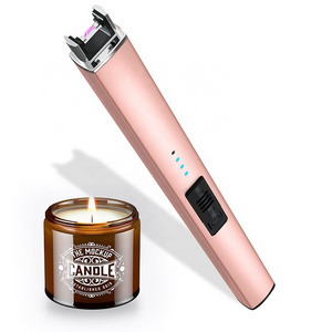 Wholesale electrical candle lighter usb rechargeable lighter