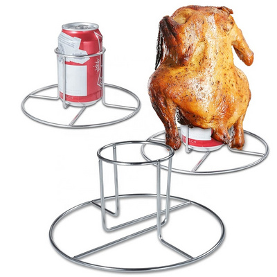 Hot selling turkey roasting holder roast chicken rack stainless steel bbq grill chicken holder