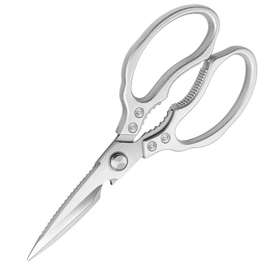 Factory heavy duty 8 inch stainless steel kitchen shear meat fish chicken bone kitchen chicken scissor shear