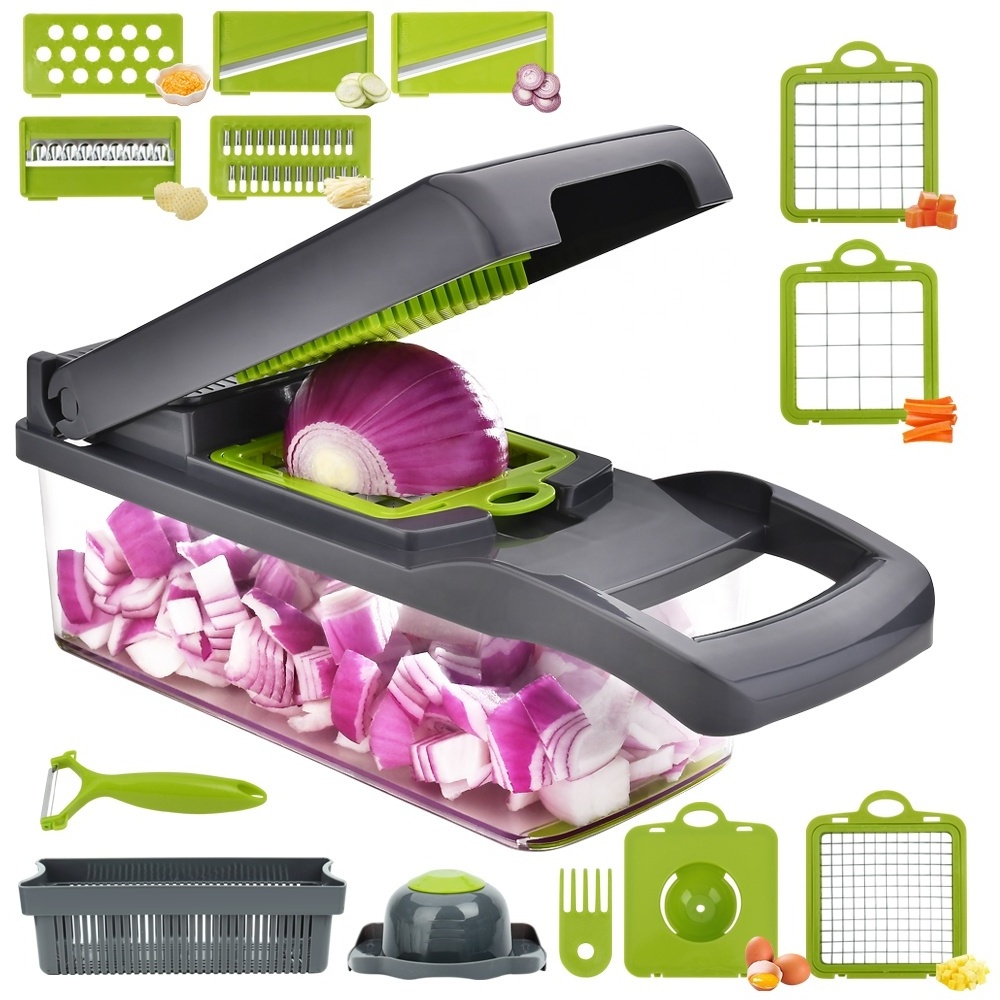 Multifunctional manual mandolin slicer vegetable cutter slicer shredder dicer vegetable onion slicer cutter vegetable chopper