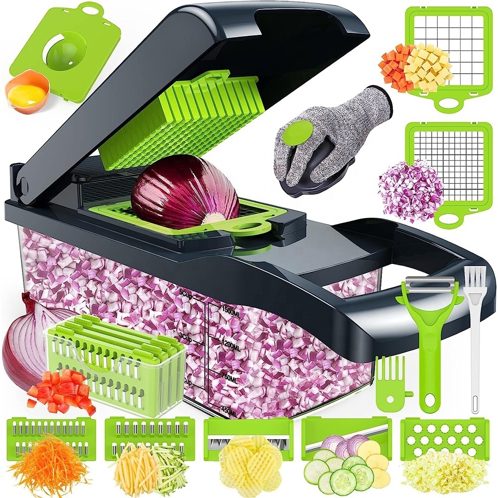 TOALLWIN kitchen tools gadgets onion vegetable slicer kitchen manual hand vegetable chopper mandolin slicer vegetable cutter