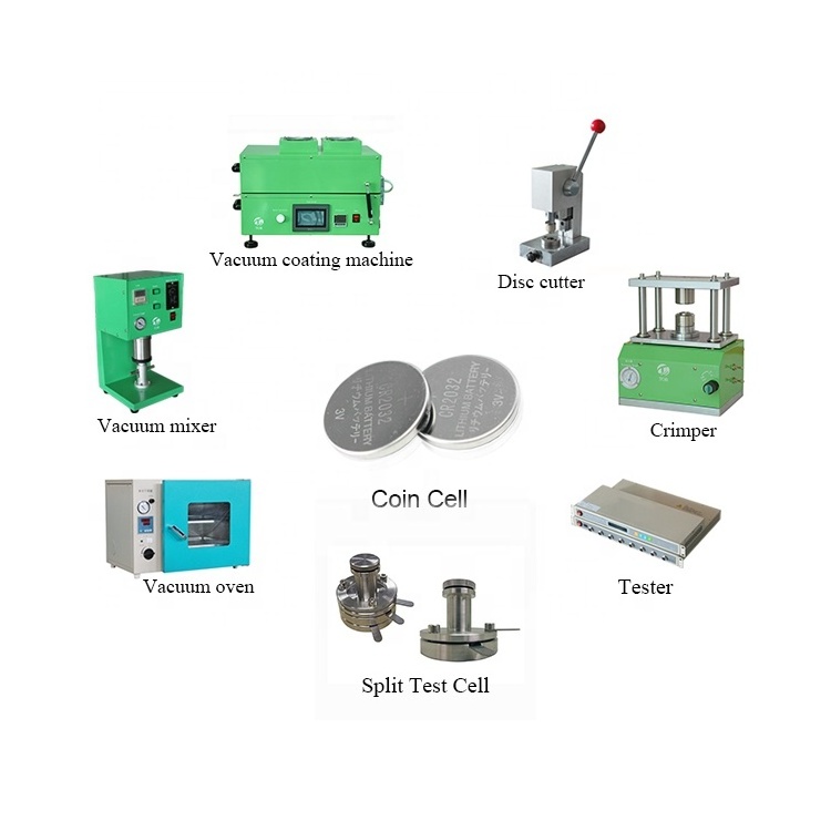 TOB Lithium Ion Coin Cell Cylindrical Battery Making Machine For Battery Lab Line