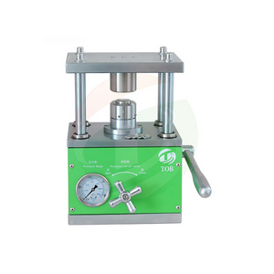 TOB Coin Cell Battery Crimping Machine With Assemble And Disassemble Mold