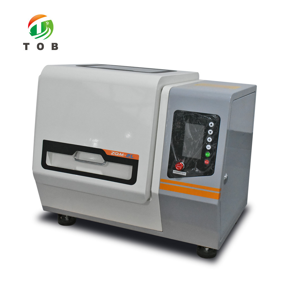 TOB 2L 4L High Speed Planetary Ball Mill Machine for Battery Material Fine Grinding