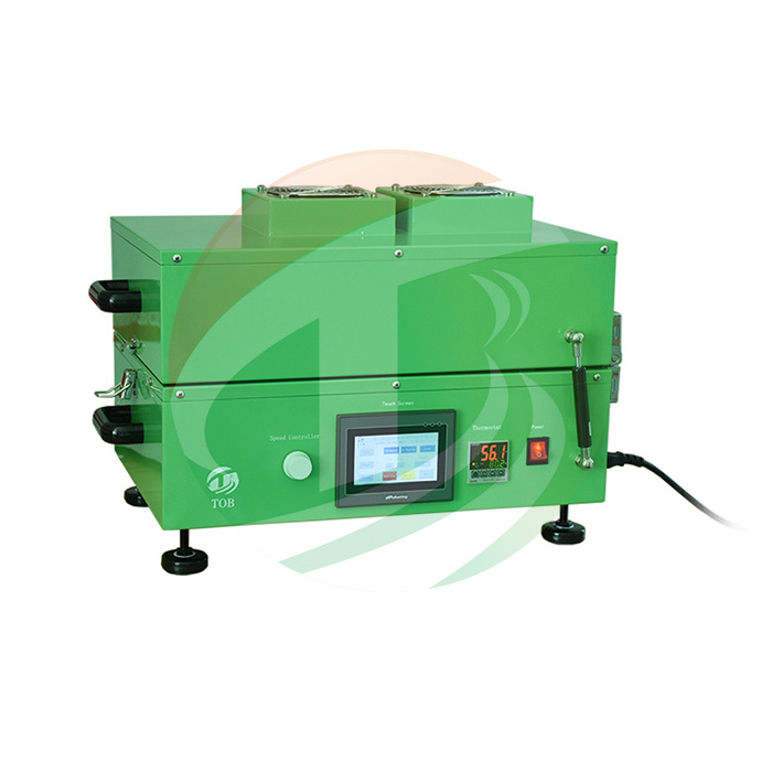 TOB Lithium Ion Battery Lab Coating Machine With Vacuum and Dry Function