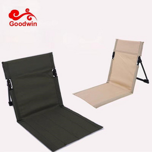 Outdoor Camping Folding Chair Portable Cushion Chair Tent Leisure Balcony Park Lawn Picnic Fishing Seat Backrest Beach mat