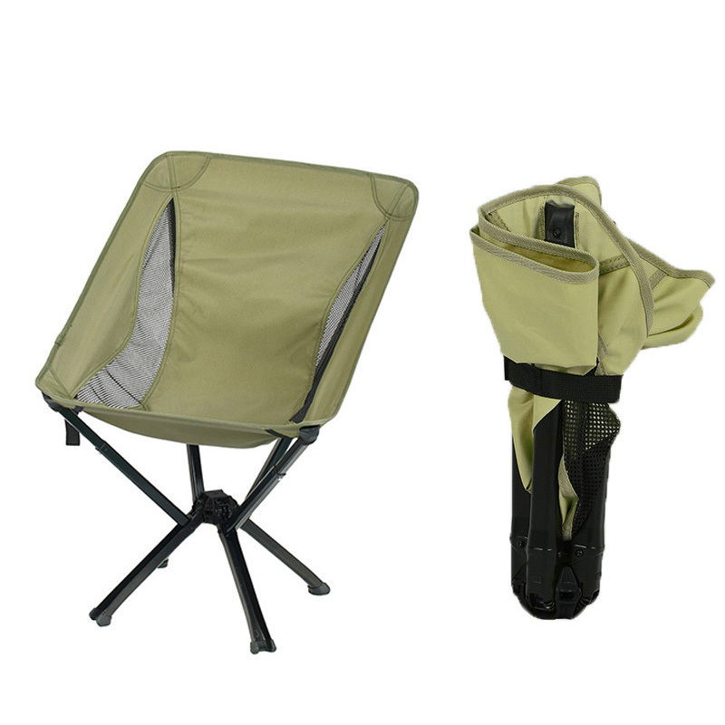 Portable Folding Chair Camping Umbrella Chairs Custom Collapsible Umbrella Chair for Adults Supports 300 Lb