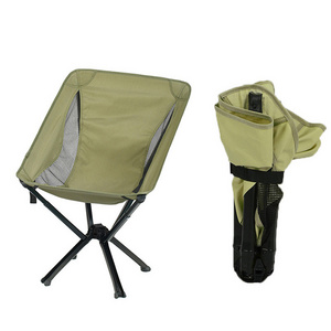 Portable Folding Chair Camping Umbrella Chairs Custom Collapsible Umbrella Chair for Adults Supports 300 Lb