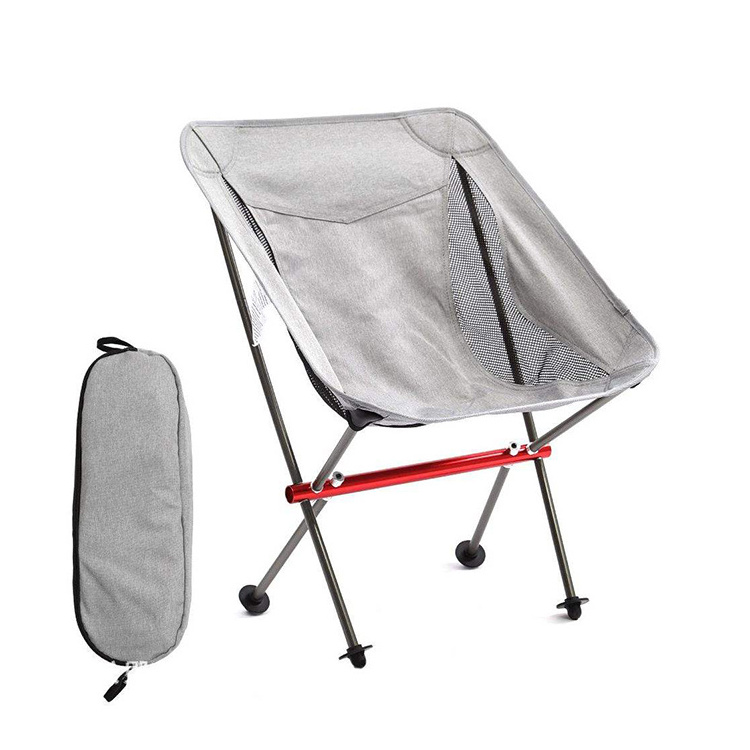 Ultralight Camping Chair Portable Folding Backpacking Chairs Small Foldable Packable in A Bag Lightweight Mini Moon Chair