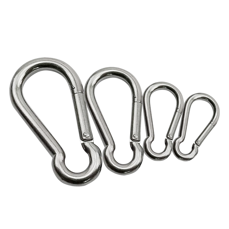 Wholesale Strong Durable Hiking Heavy Duty Carabiner Steel Stainless Steel Small Carabiner