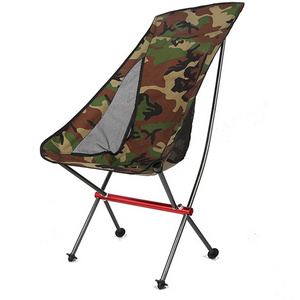 Ultralight Portable Hiking Picnic Foldable Chair Outdoor Folding Wholesale Camping Chair Tall Camp Chair