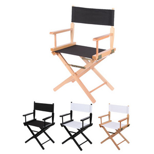 Professional Luxury Custom Multi-color Lightweight Foldable Portable Folding Foldable Artist Beach Wood Director Chair