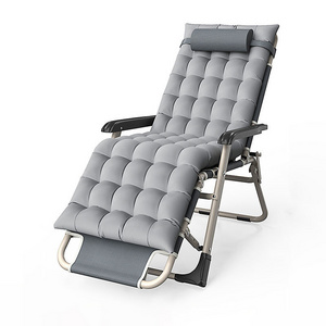 Multi-angle Deck Chair Adjustment Luxury Rest Folding Bed Foldable Outdoor Lounge Reclining Garden Beach Chairs