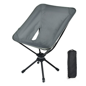 New  Ultralight 360 Degree Rotatable Beach Tall Folding Chair For Travelling Camping Chair Children  Camping Chair