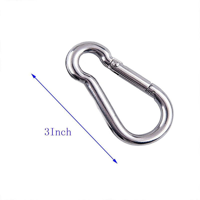 Camping Multipurpose Tool  Small Carabiner Stainless Steel Custom Carabiner