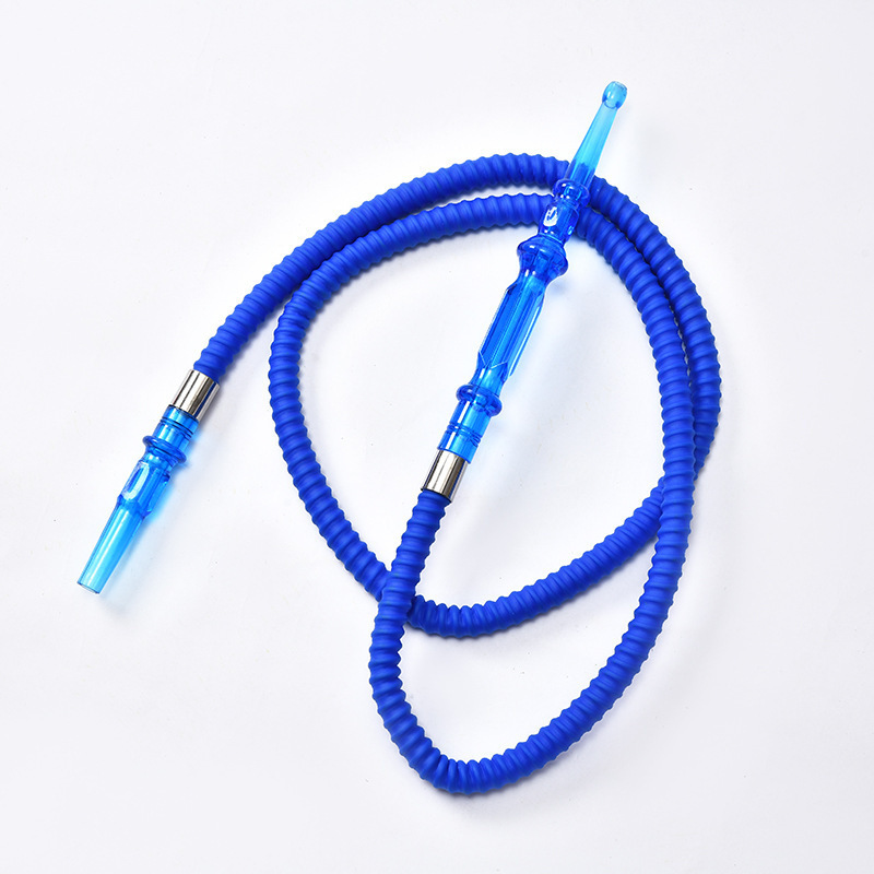 Washable Colorful Long 1.8m Hookah Hose Shisha pipe Custom logo Acrylic Handle