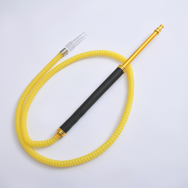 Soft Handle Long Custom Logo Hookah Hose New Design Wholesale 1.8m Hookah Hose Disposable Shisha Hose