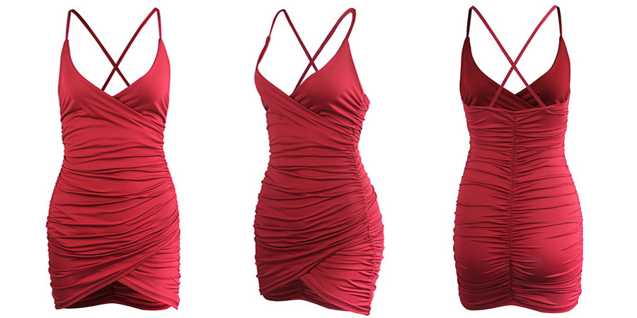 TOB fashion sexy open breast dress sexy dress for women sexy spaghetti strap backless mini club dress 9510