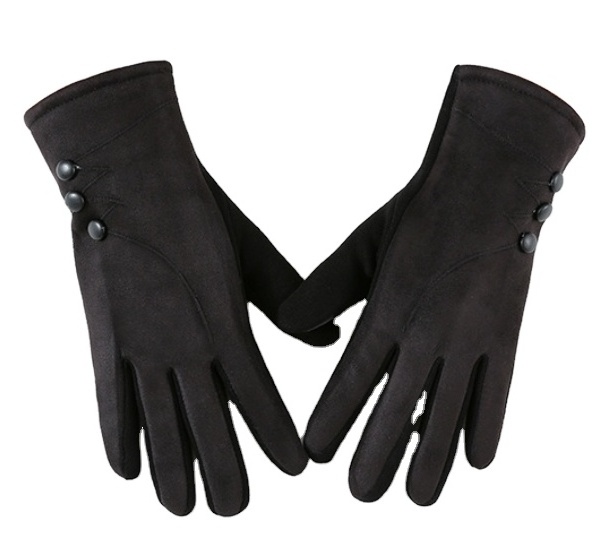 Wholesale New Fashion women dress Leather gloves